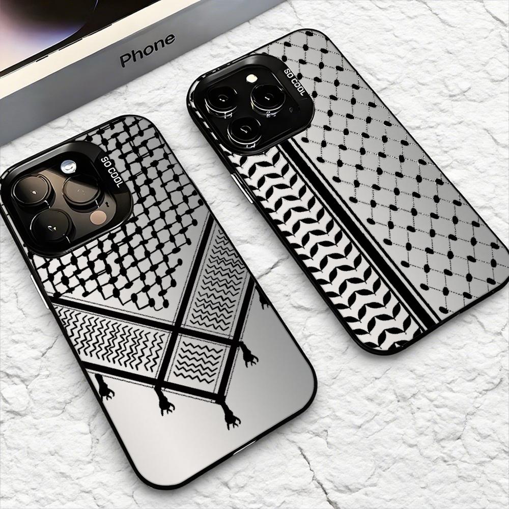 Phone Cases Apple - Capa de Telefone Keffiyeh P-Palestina para