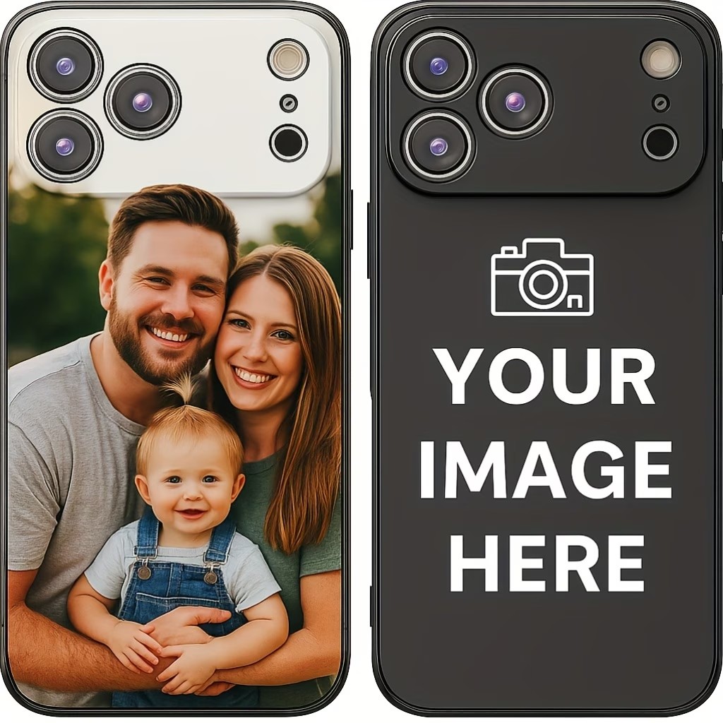 Phone Cases Custom - Capa de Silicone Macia Personalizada DIY