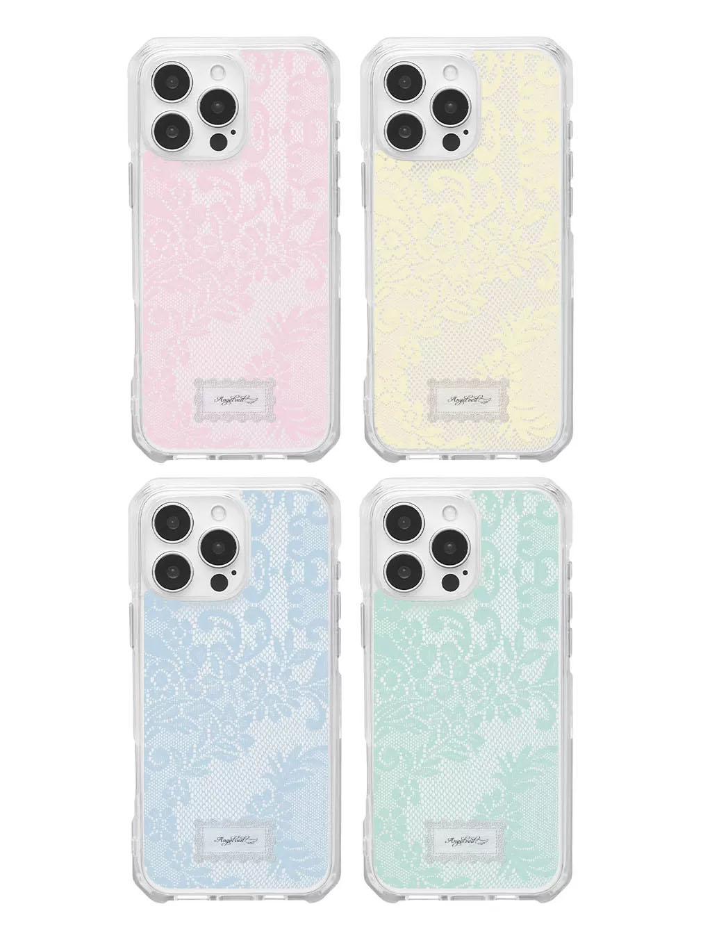 Phone Cases For Girls - Capa Transparente Coreana Estilo Ins com