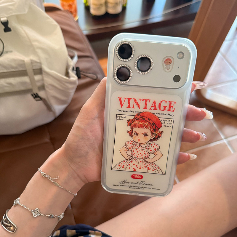 Phone Cases For Girls - Capa de Silicone Antichoque Fosca com