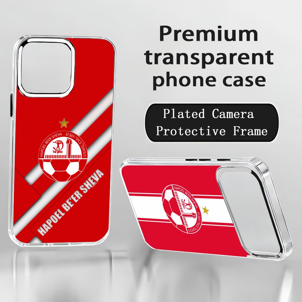 Phone Cases Apple - Capa de Celular Transparente H-Hapoel Be'er