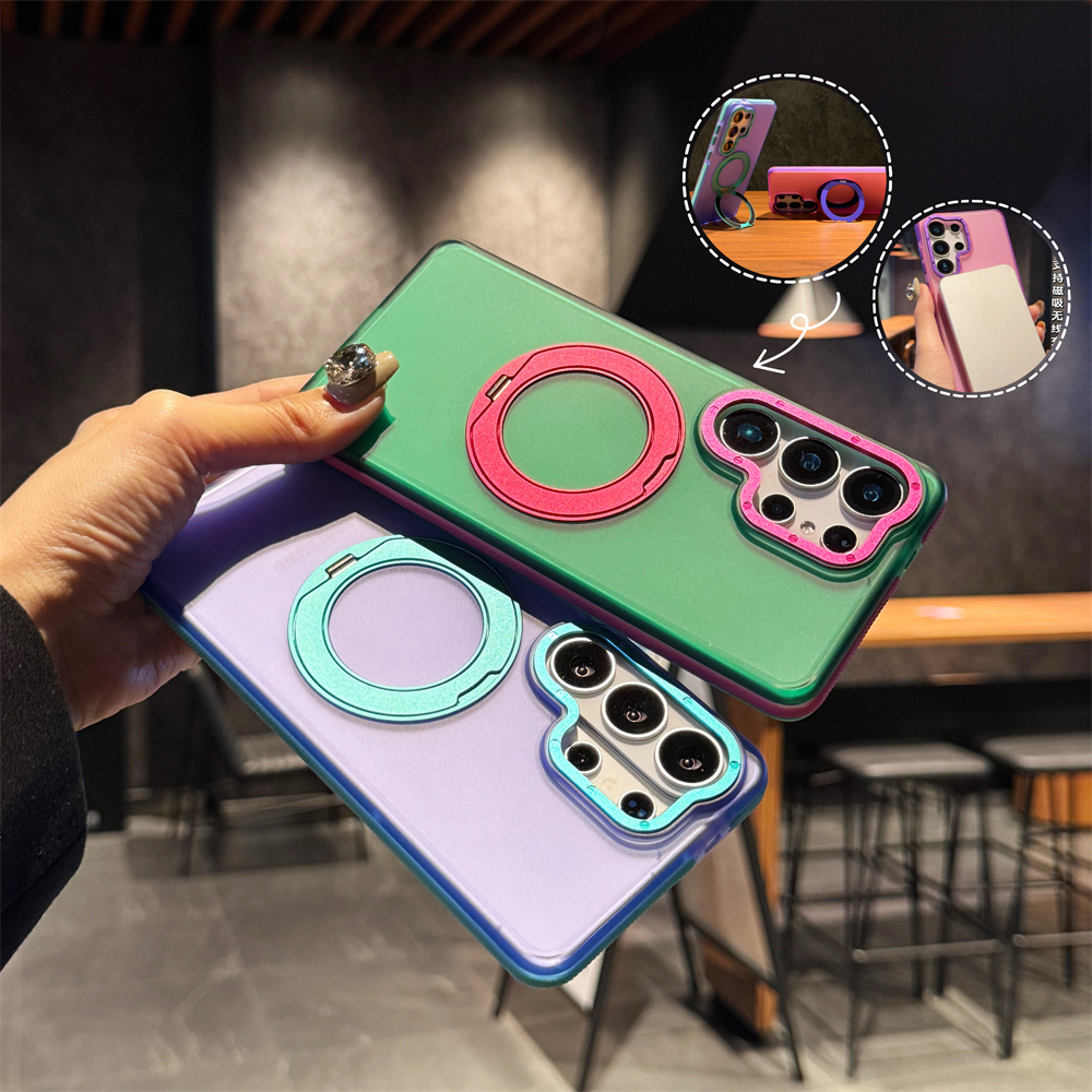 Ring Stand Case - Capa de Telefone com Anel Magnético