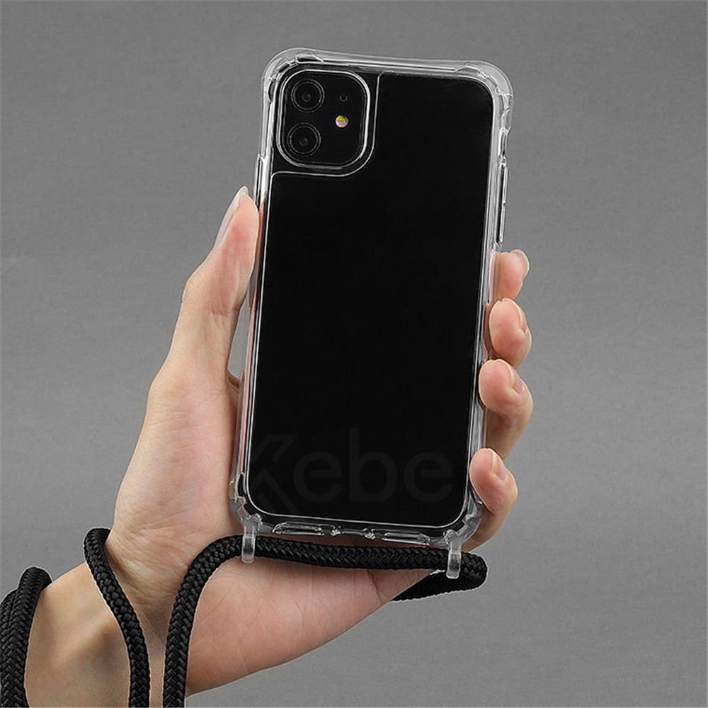 Cordão de colar crossbody tran - Phone Cases That Charge Your Phone avaliação e preço