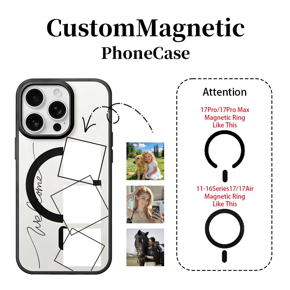 Capa Magnética Personalizada D - Phone Cases Custom avaliação e preço