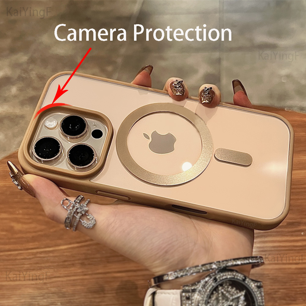 Capa transparente de luxo para - Phone Cases That Charge Your Phone avaliação e preço