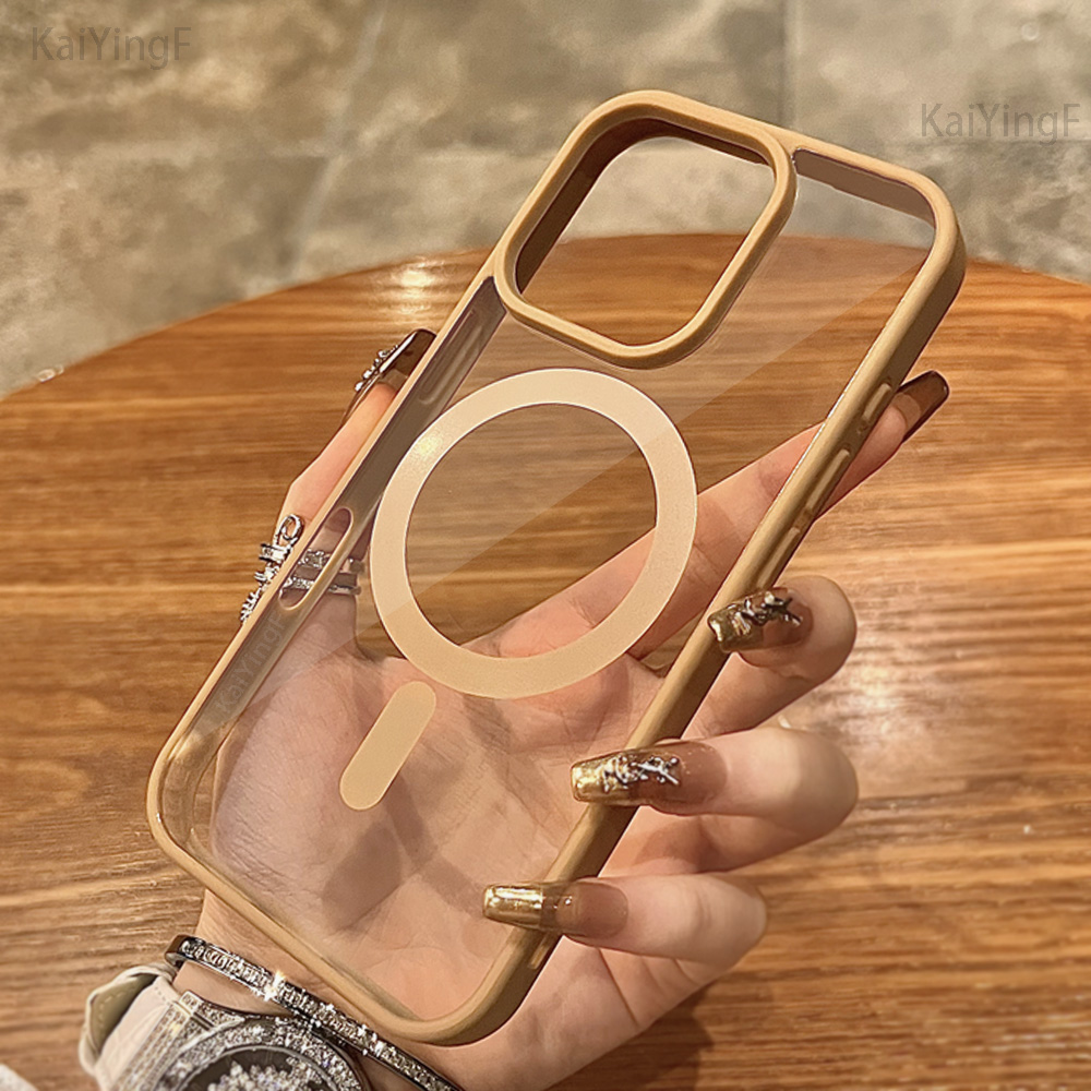Capa transparente de luxo para - Phone Cases That Charge Your Phone avaliação e preço