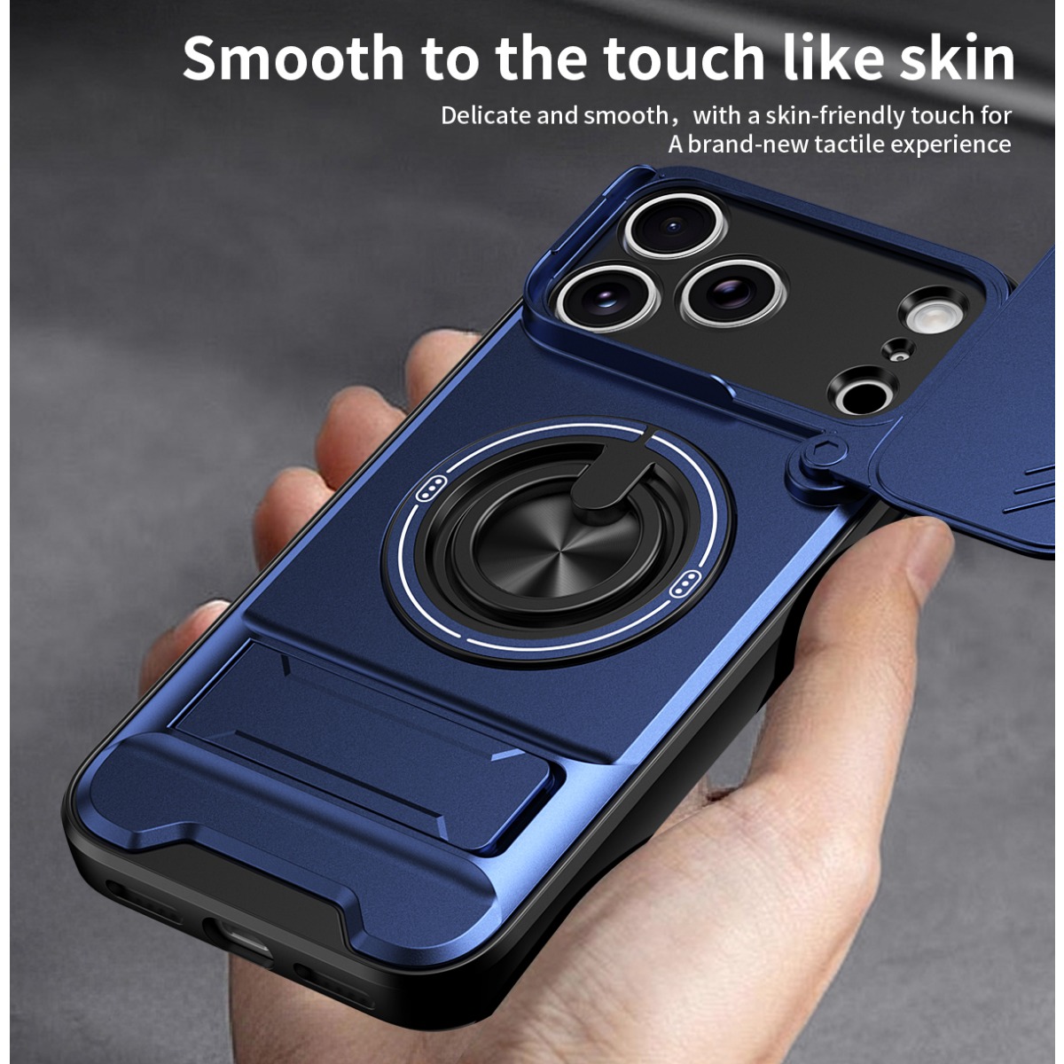 Capa de Telefone de Luxo com S - Ring Stand Case avaliação e preço