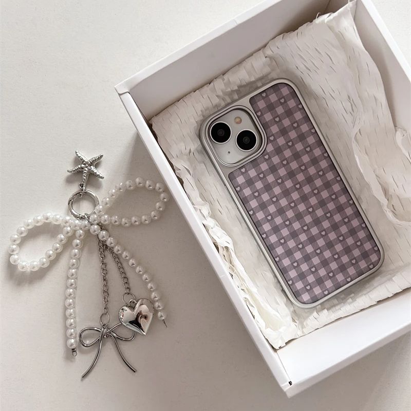 Rosa roxo em forma de coração  - Phone Cases For Girls avaliação e preço