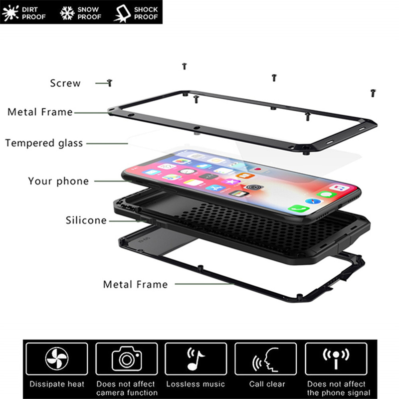Caixa de telefone à prova de c - Phone Cases That Charge Your Phone avaliação e preço