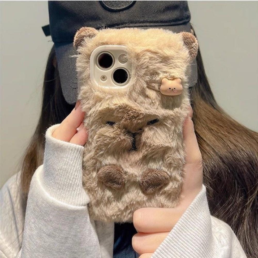 Luxo capivara pele macia caso  - Phone Cases Apple avaliação e preço