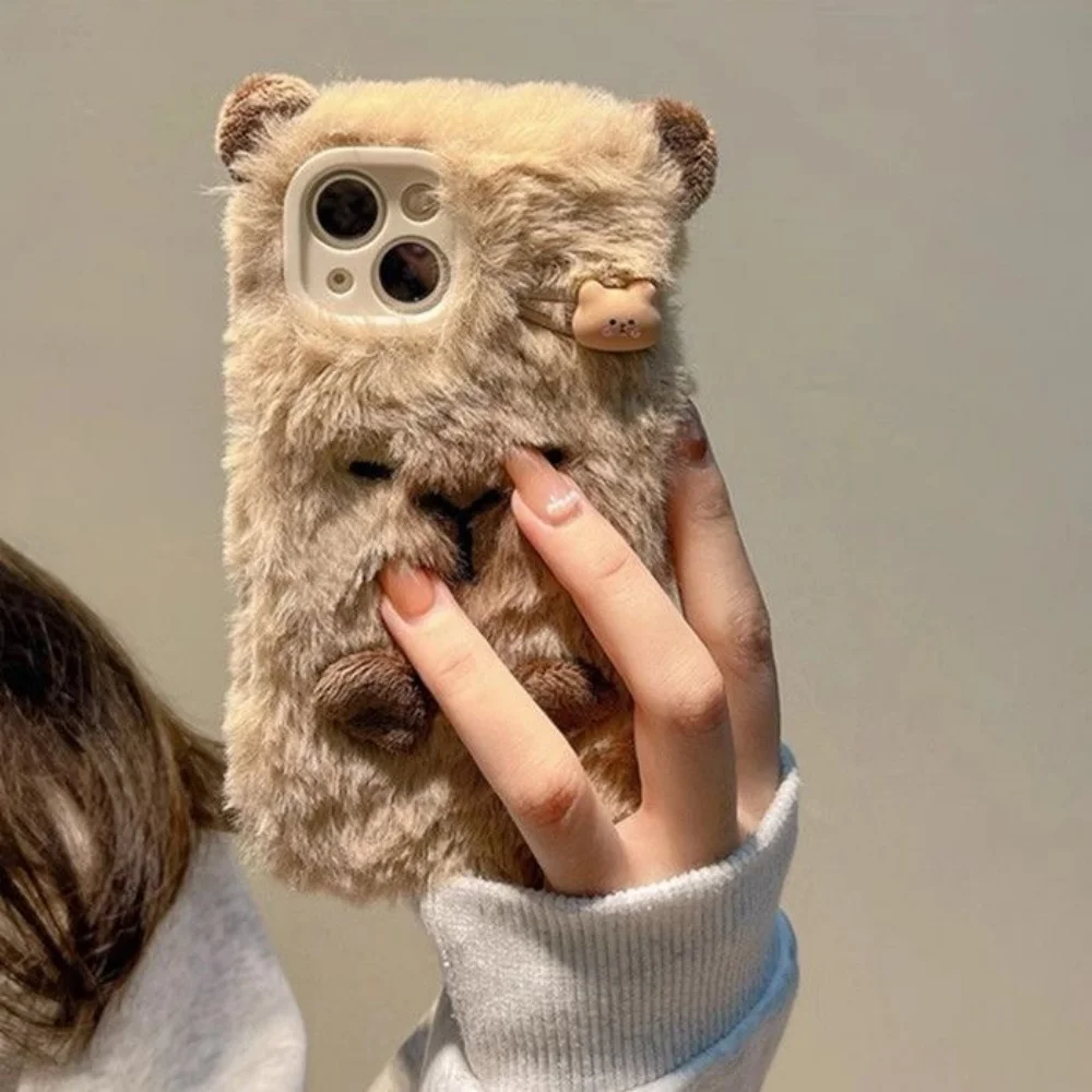 Luxo capivara pele macia caso  - Phone Cases Apple avaliação e preço