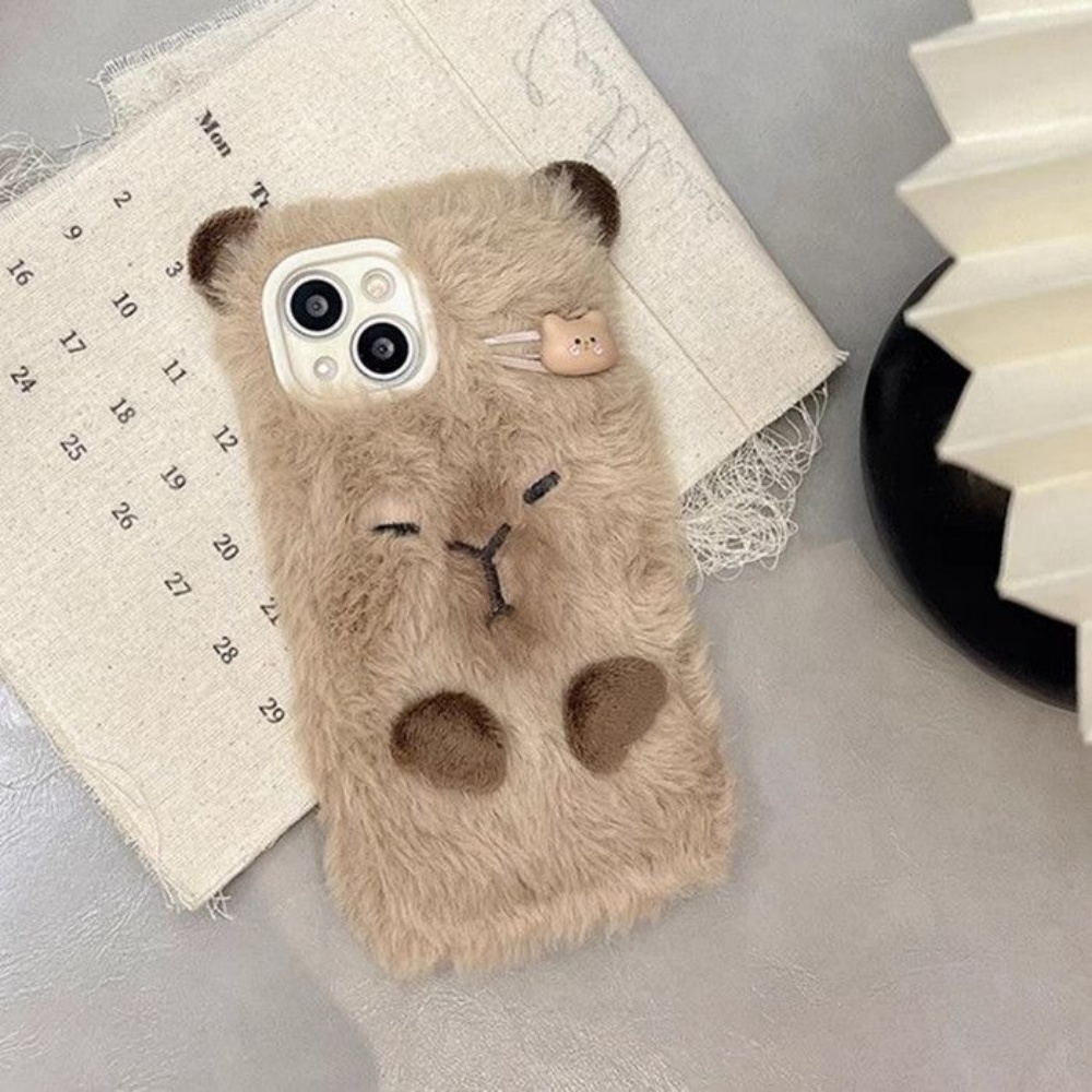 Luxo capivara pele macia caso  - Phone Cases Apple avaliação e preço