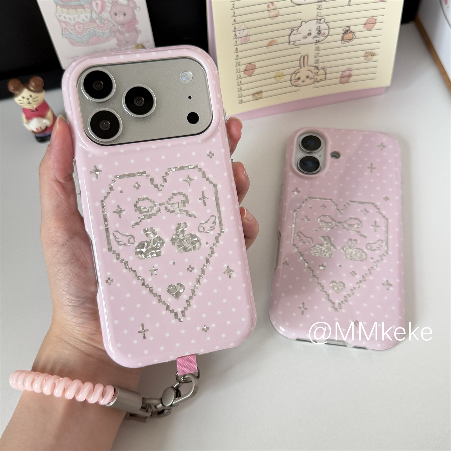 Capa de Telefone Brilhante Ros - Phone Cases For Girls avaliação e preço