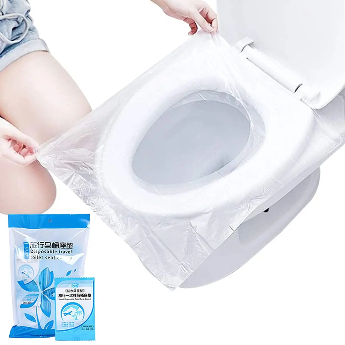 Descartável Plastic Toilet Sea - Biodegradable Eco Case avaliação e preço