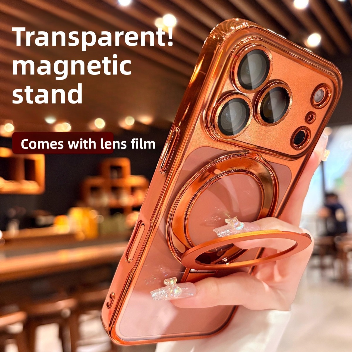 Para magsafe suporte magnético - Ring Stand Case avaliação e preço